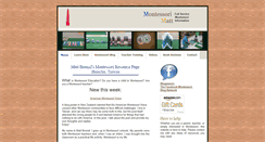 Desktop Screenshot of montessorimatt.com